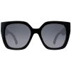 Gucci Square|Gucci^Sunglasses GG1300S 004 Black Grey Gradient