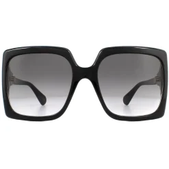 Gucci Square|Gucci^Sunglasses GG0876S 001 Black Grey Gradient