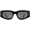 Gucci Gucci|Rectangle^Sunglasses GG1664S 001 Black with Ivory Grey