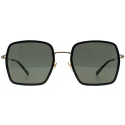 Gucci Gucci|Square^Sunglasses GG1848S 001 Black Gold Grey