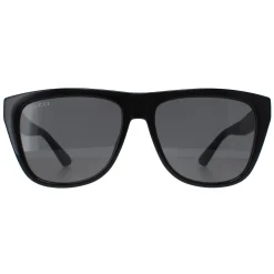 Gucci Gucci|Rectangle^Sunglasses GG1345S 001 Black Smoke