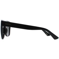 Gucci Gucci|Rectangle^Sunglasses GG1345S 001 Black Smoke