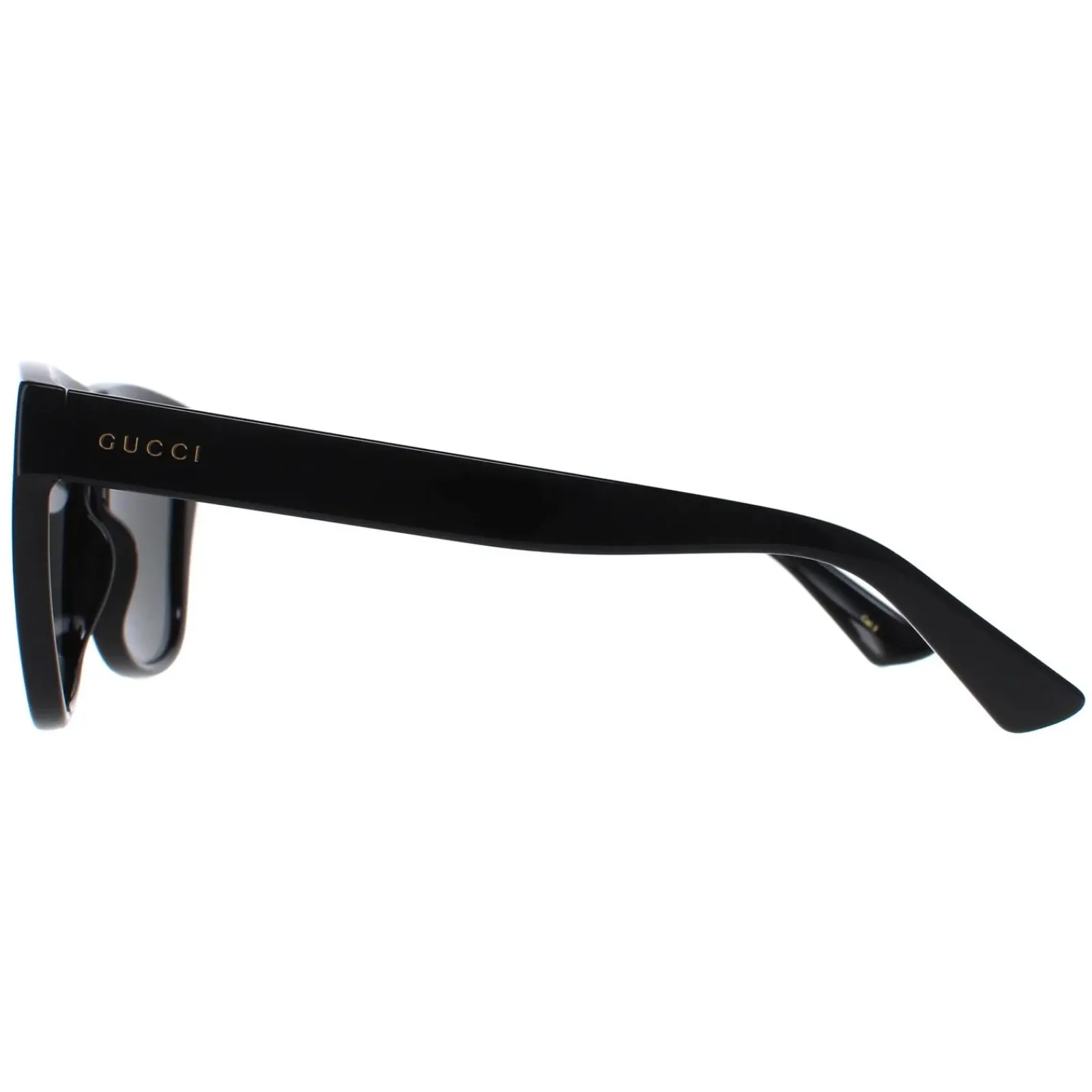 Gucci Gucci|Rectangle^Sunglasses GG1345S 001 Black Smoke