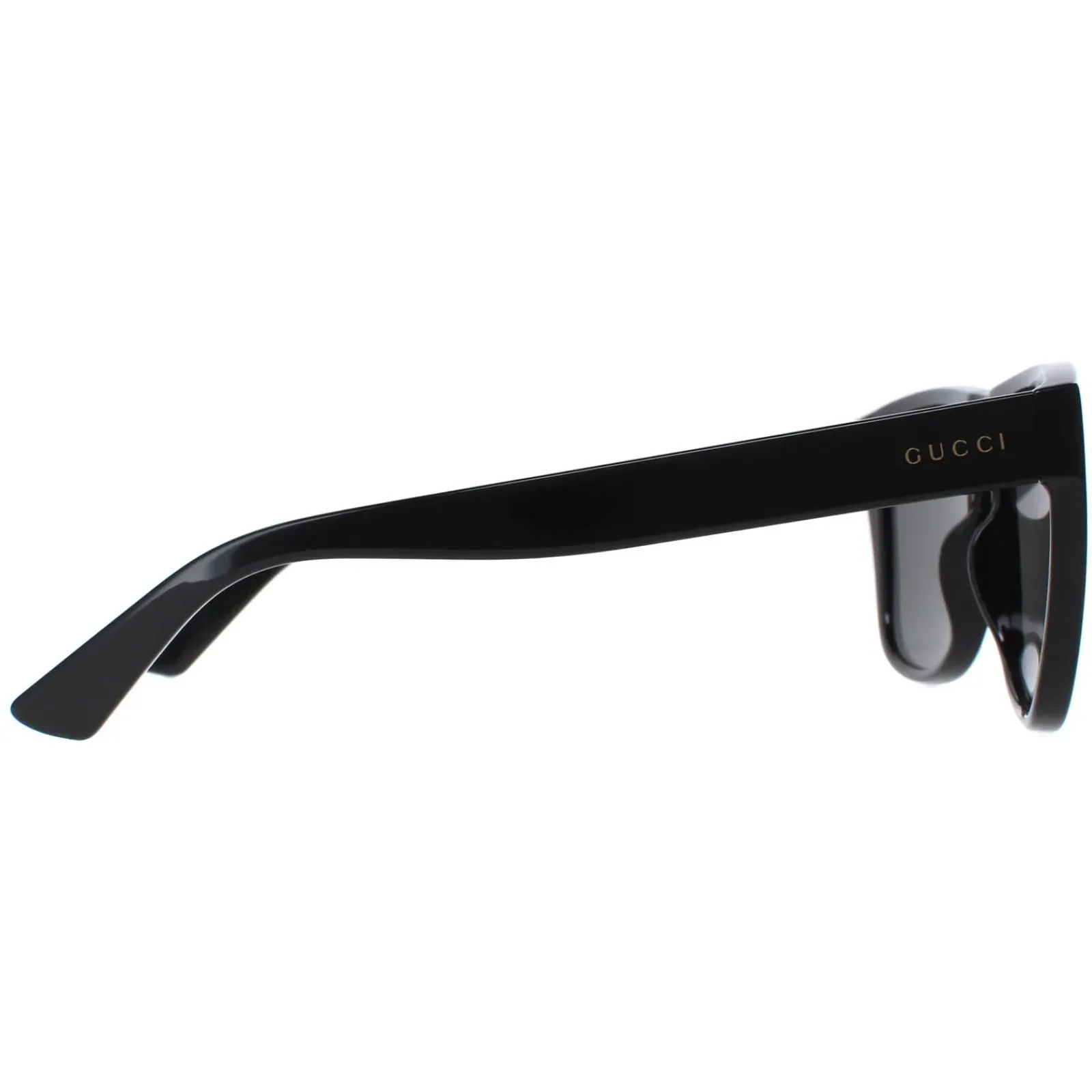 Gucci Gucci|Rectangle^Sunglasses GG1345S 001 Black Smoke