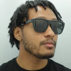 Gucci Gucci|Rectangle^Sunglasses GG1345S 001 Black Smoke