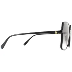 Gucci Square|Gucci^Sunglasses GG0544S 001 Black Grey Gradient