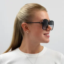 Gucci Square|Gucci^Sunglasses GG0544S 001 Black Grey Gradient