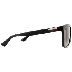 Gucci Gucci|Square^Sunglasses GG0748S 002 Black Brown