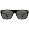 Gucci Polarised|Gucci^Sunglasses GG0341S 002 Black with Green and Red Stripe Grey Pola
