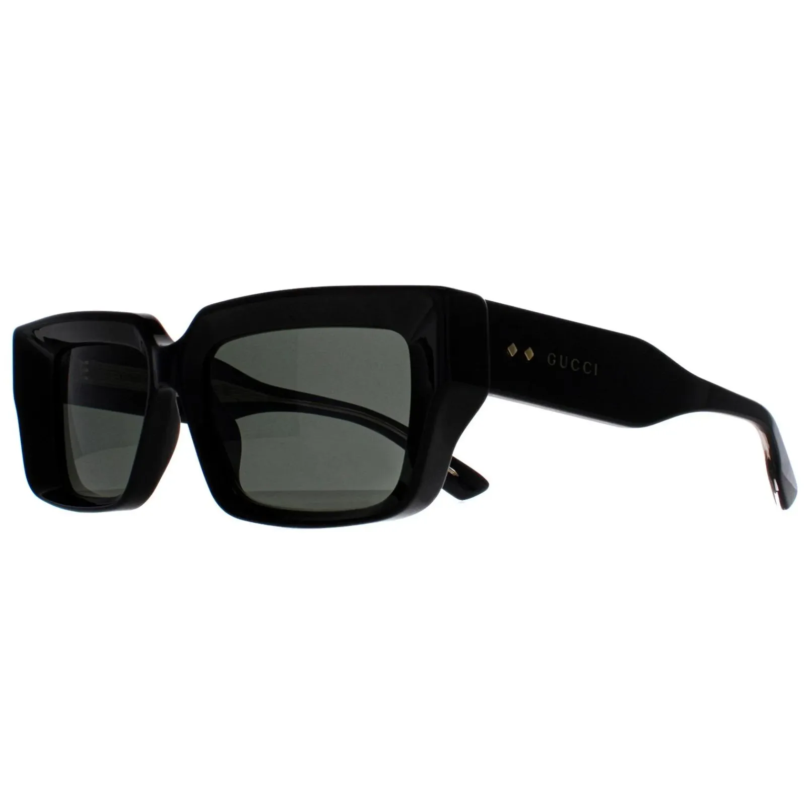 Gucci Gucci|Rectangle^Sunglasses GG1529S 001 Black Grey