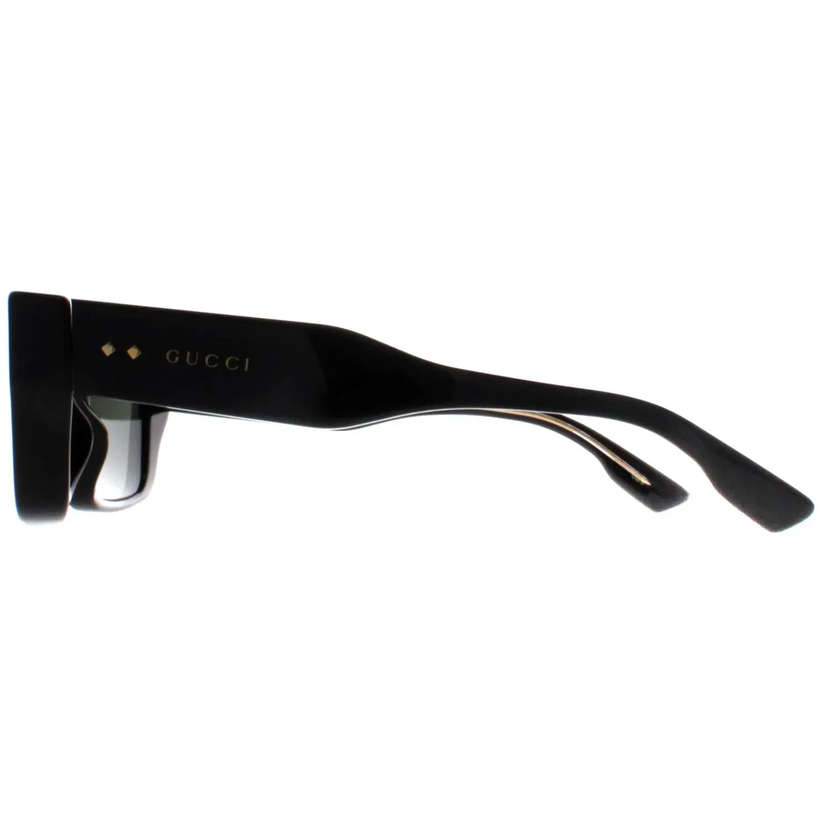 Gucci Gucci|Rectangle^Sunglasses GG1529S 001 Black Grey
