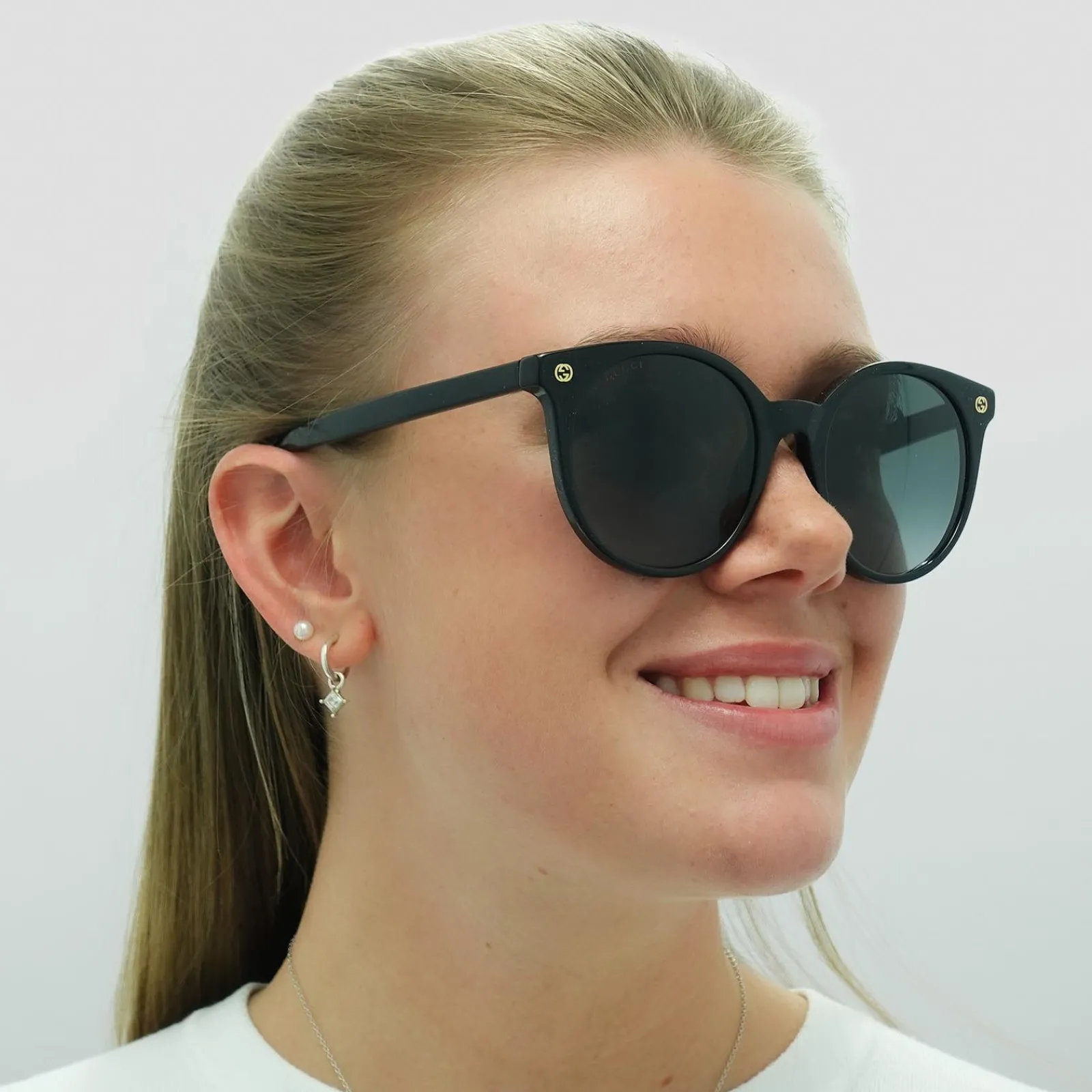 Gucci Gucci|Gucci^Sunglasses GG0091S 001 Black Grey Gradient