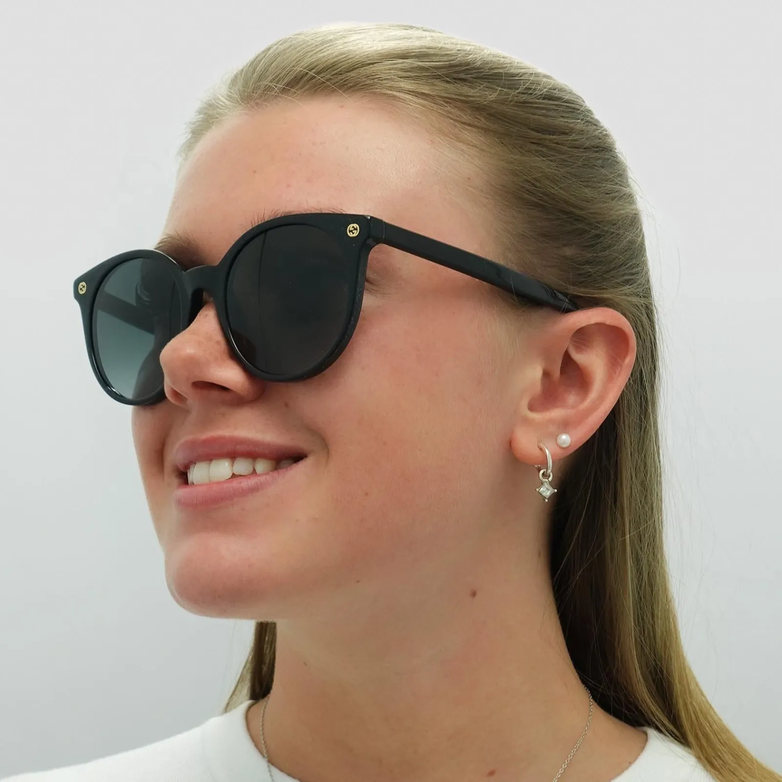 Gucci Gucci|Gucci^Sunglasses GG0091S 001 Black Grey Gradient