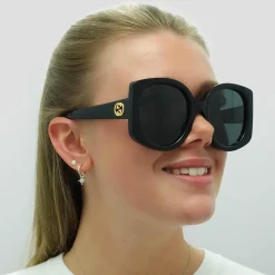Gucci Gucci|Gucci^Sunglasses GG1257S 001 Black Grey