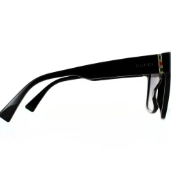 Gucci Gucci|Square^Sunglasses GG0459S 001 Black Grey Gradient