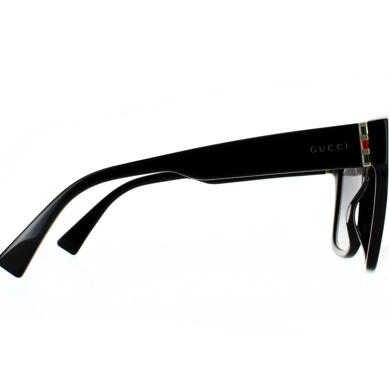 Gucci Gucci|Square^Sunglasses GG0459S 001 Black Grey Gradient
