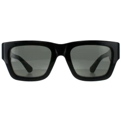 Gucci Gucci|Square^Sunglasses GG1668S 001 Black with Havana Grey
