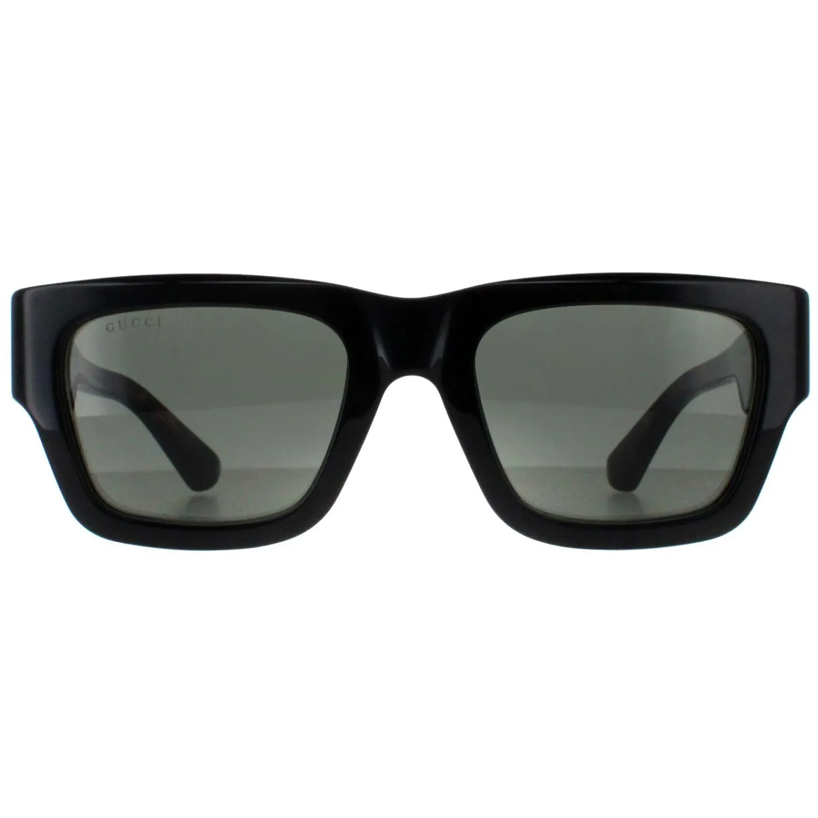 Gucci Gucci|Square^Sunglasses GG1668S 001 Black with Havana Grey