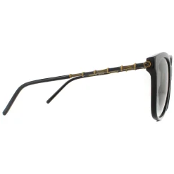 Gucci Gucci|Square^Sunglasses GG0654S 001 Black Grey Gradient