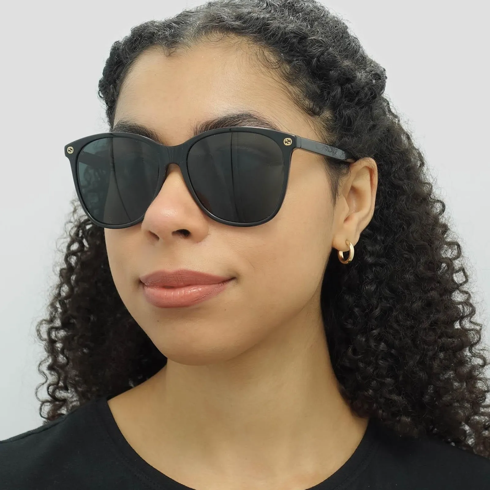 Gucci Gucci|Gucci^Sunglasses GG0024S 001 Black Grey