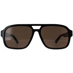 Gucci Gucci|Aviator^Sunglasses GG1342S 002 Black Brown Polarised