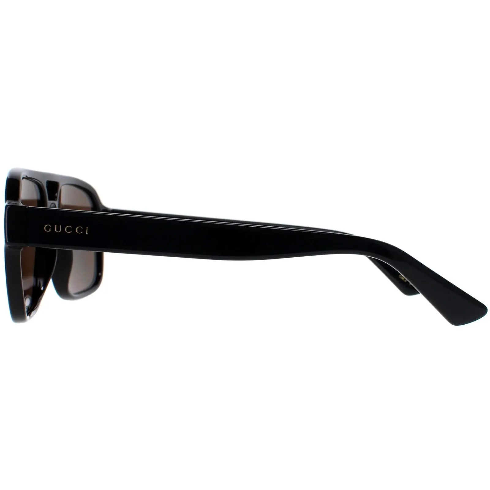 Gucci Gucci|Aviator^Sunglasses GG1342S 002 Black Brown Polarised
