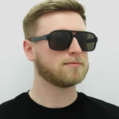 Gucci Gucci|Aviator^Sunglasses GG1342S 002 Black Brown Polarised