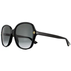 Gucci Gucci|Square^Sunglasses GG0092S 001 Black Grey Gradient