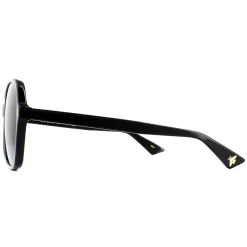 Gucci Gucci|Square^Sunglasses GG0092S 001 Black Grey Gradient
