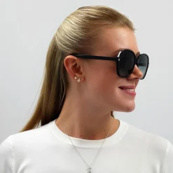 Gucci Gucci|Square^Sunglasses GG0092S 001 Black Grey Gradient