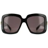 Gucci Gucci|Square^Sunglasses GG1402S 001 Black Grey