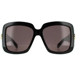 Gucci Gucci|Square^Sunglasses GG1402S 001 Black Grey
