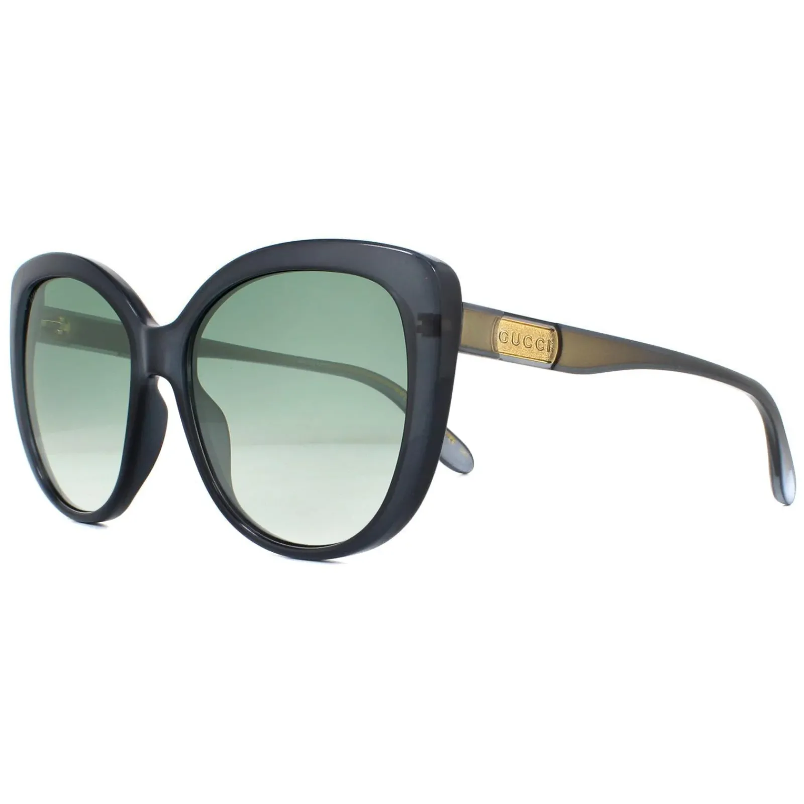 Gucci Gucci|Cat-Eye^Sunglasses GG0789S 004 Blue Green Gradient