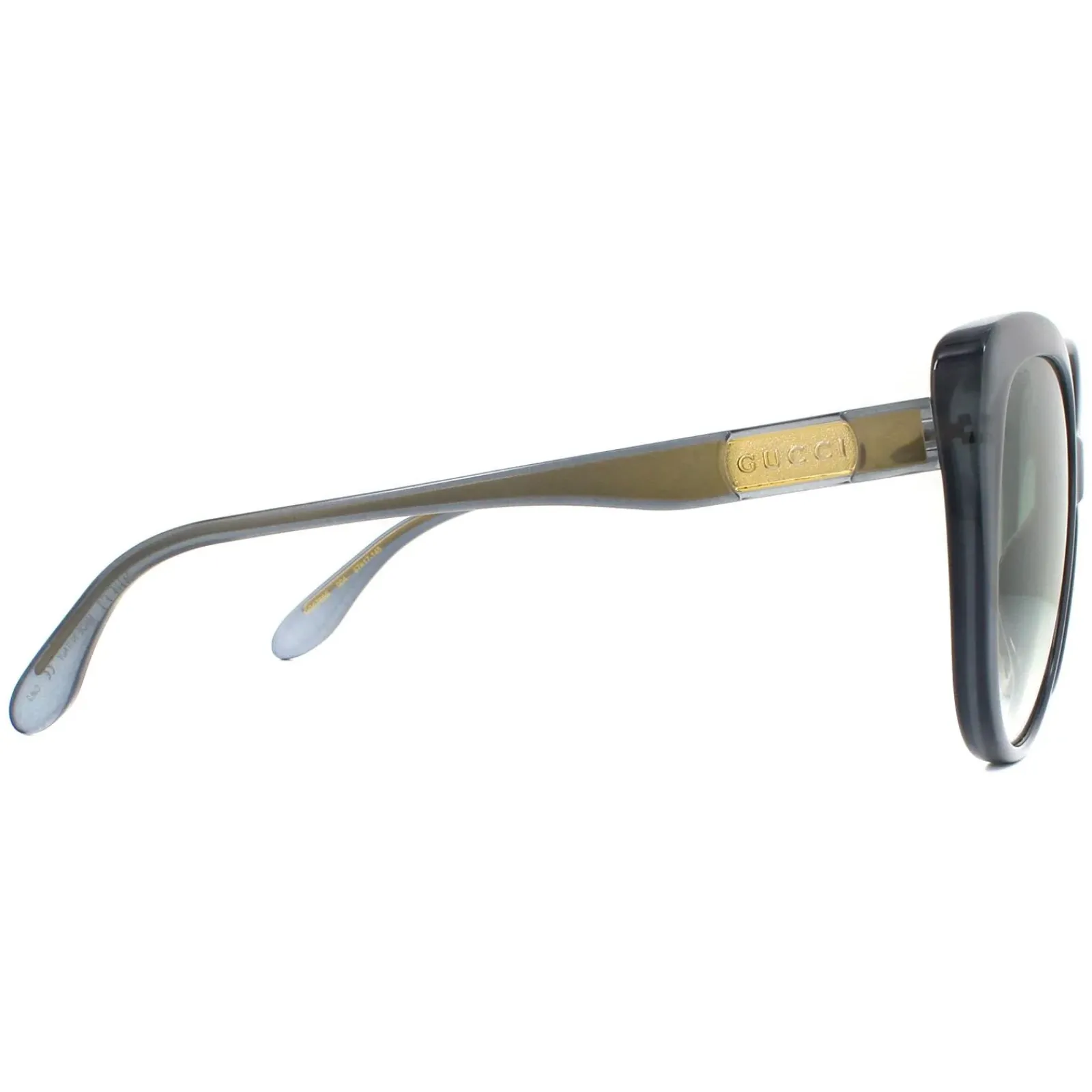 Gucci Gucci|Cat-Eye^Sunglasses GG0789S 004 Blue Green Gradient