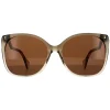 Gucci Rectangle^Sunglasses GG1010S 002 Brown Brown