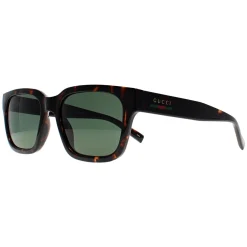 Gucci Gucci|Square^Sunglasses GG1857S 002 Dark Havana Green