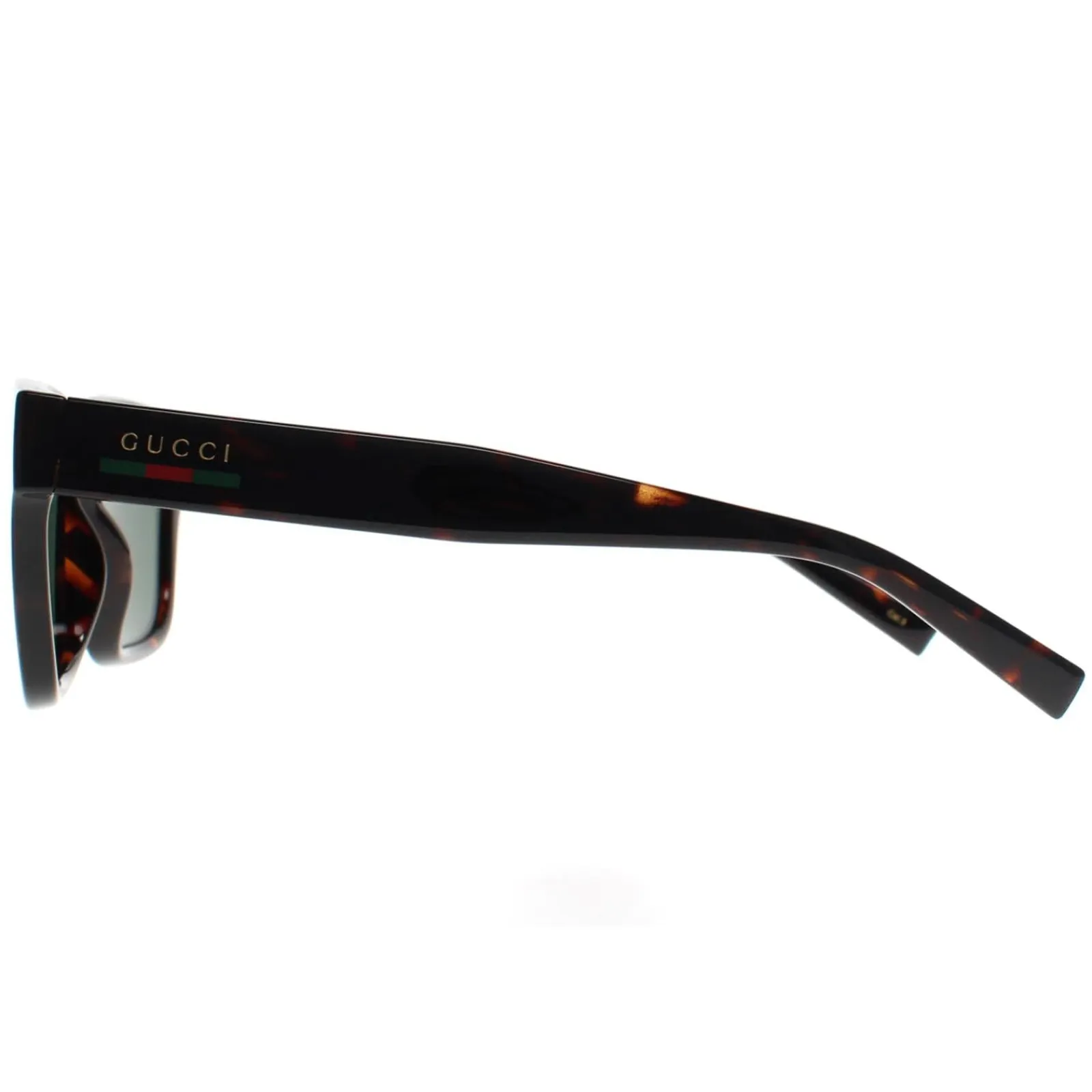 Gucci Gucci|Square^Sunglasses GG1857S 002 Dark Havana Green