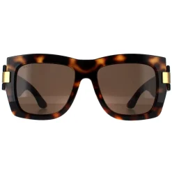 Gucci Square|Gucci^Sunglasses GG1688S 002 Dark Havana with Gold Brown