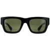 Gucci Gucci|Square^Sunglasses GG1668S 004 Dark Brown with Havana Green