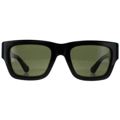 Gucci Gucci|Square^Sunglasses GG1668S 004 Dark Brown with Havana Green
