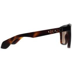 Gucci Gucci|Rectangle^Sunglasses GG1570S 002 Dark Havana Brown