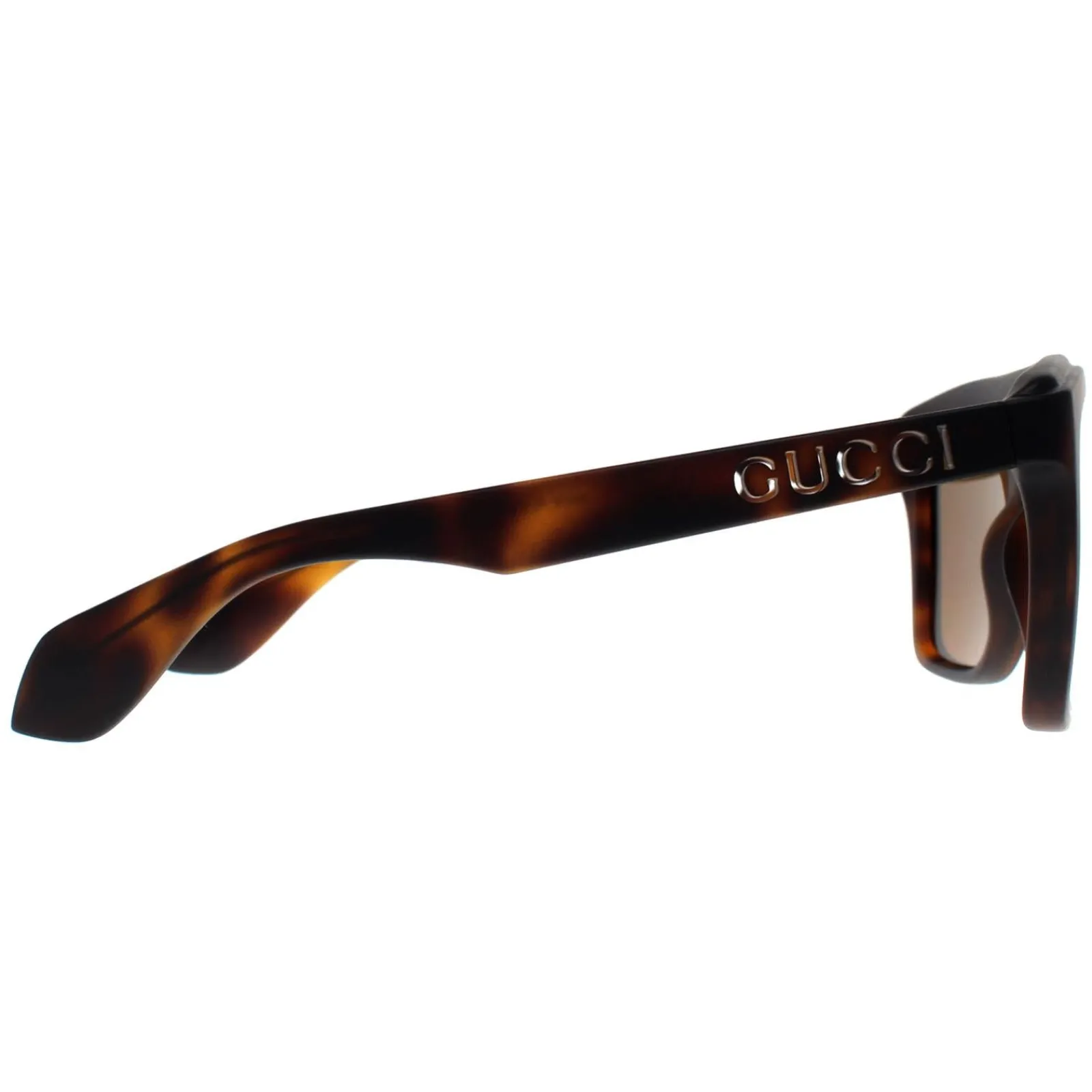 Gucci Gucci|Rectangle^Sunglasses GG1570S 002 Dark Havana Brown