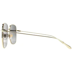 Gucci Rectangle^Sunglasses GG1031S 001 Gold Grey