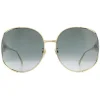 Gucci Gucci|Gucci^Sunglasses GG0225S 001 Gold Grey Gradient