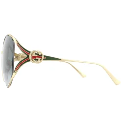 Gucci Gucci|Gucci^Sunglasses GG0225S 001 Gold Grey Gradient