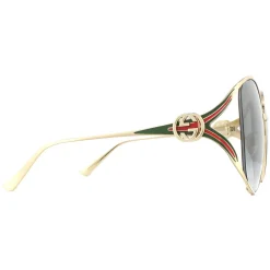 Gucci Gucci|Gucci^Sunglasses GG0225S 001 Gold Grey Gradient