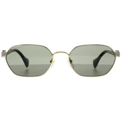 Gucci Gucci|Oval^Sunglasses GG1593S 001 Gold Grey
