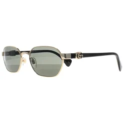 Gucci Gucci|Oval^Sunglasses GG1593S 001 Gold Grey