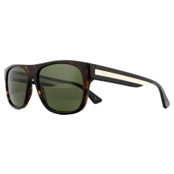 Gucci Gucci|Rectangle^Sunglasses GG0341S 003 Havana Green