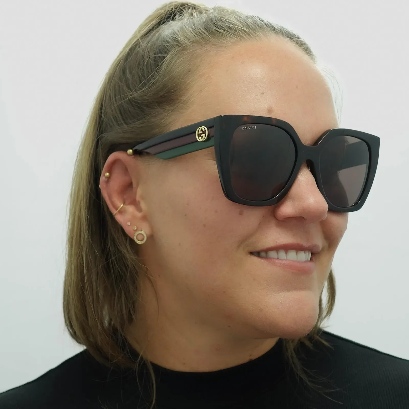 Gucci Gucci|Square^Sunglasses GG1300S 002 Havana Brown